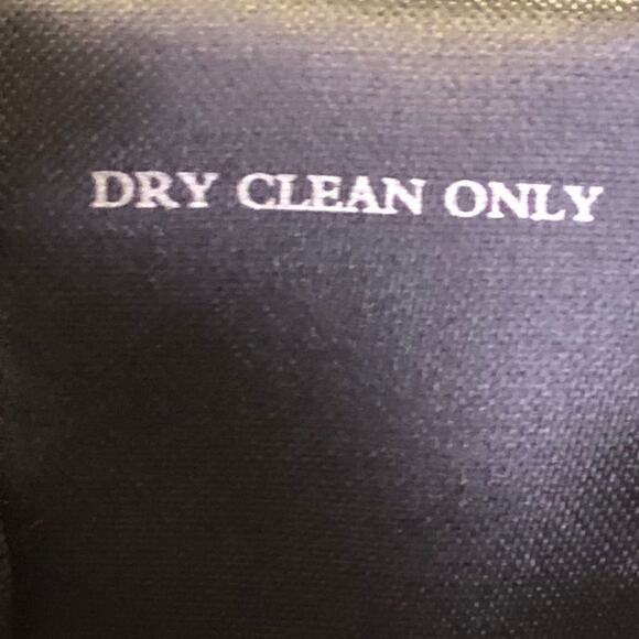 Bellatrix 100% Silk Sheer Blue  Yellow Floral Ruffle Cap Short Sleeve Top L - Picture 4 of 4